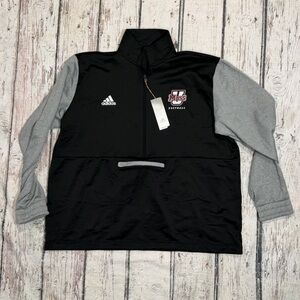 UMass Minutemen Football New Adidas Official Game Men's Jacket